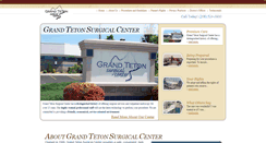 Desktop Screenshot of grandtetonsurgicalcenter.com